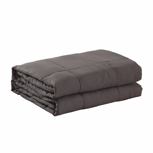 Faithful Weighted Blanket Heavy Gravity Deep Relax 2.3KG Adult Kids Grey