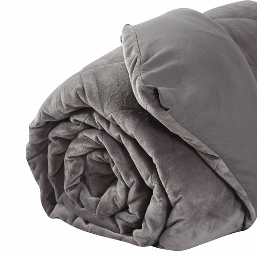 Serene 9KG Anti Anxiety Weighted Blanket Gravity Blankets Grey Colour