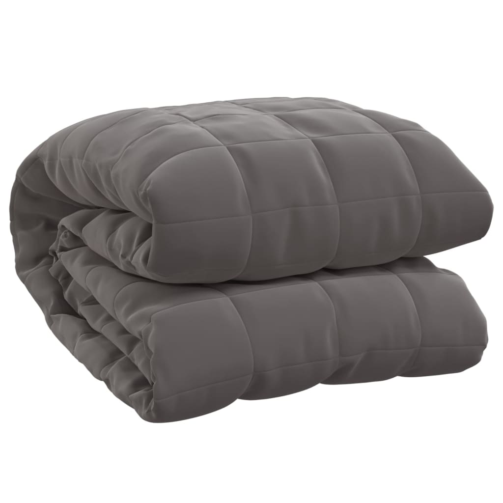 NNEVL Weighted Blanket Grey 150x200 cm 11 kg Fabric