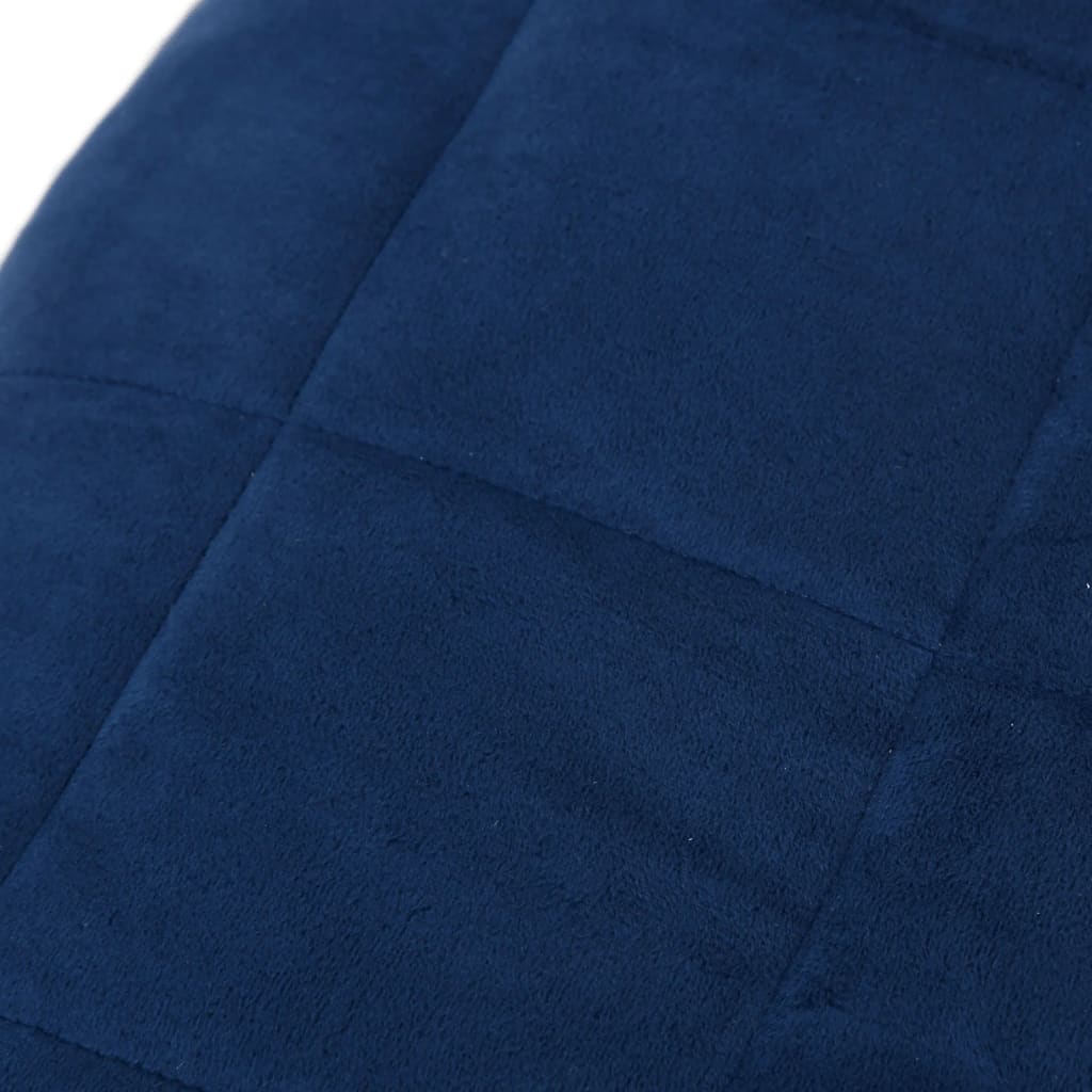 NNEVL Weighted Blanket Blue 122x183 cm 9 kg Fabric